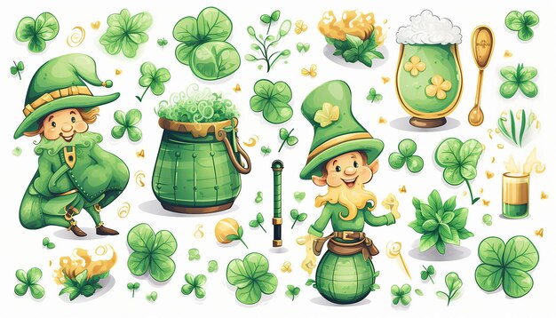 La journée de Saint Patrick.