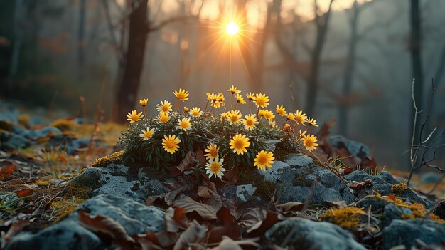 La Journée de la Terre Aime la nature Embrace dans la photographie