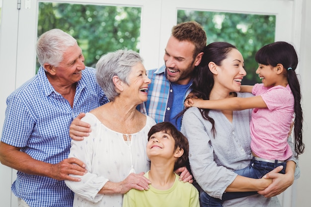 Joyeuse famille multi génération