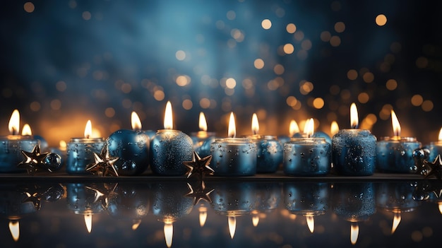 Joyeuse fête de Hanukkah des lumières célébration de la libération spirituelle nationale de notre peuple fête juive fête des lumières fête des Maccabées victoire sur les Grecs consécration de l'autel et du temple