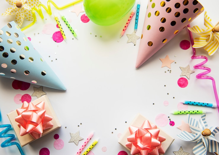 Photo joyeux anniversaire ou fond de fête