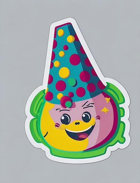 Joyeux anniversaire Sticker intelligent