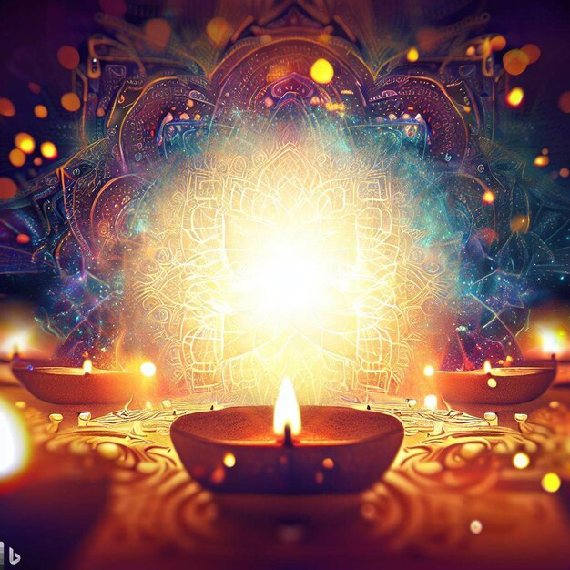 Photo joyeux diwali 2023 affiche image gratuite et fond de diwali