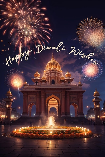 Joyeux Diwali souhaite