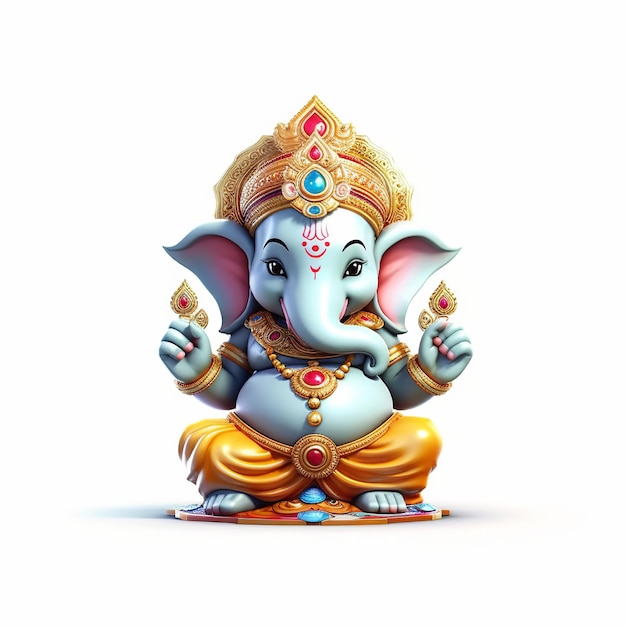 Joyeux Ganesh Chaturthi génératif ai