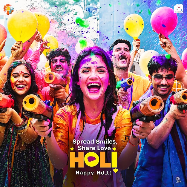 Joyeux Holi à tous en 2024