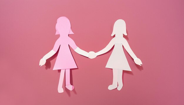 joyeux jour de l'amitié concept bannière poste de deux filles meilleures amies