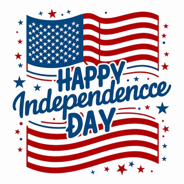 Joyeux jour de l'indépendance des États-Unis