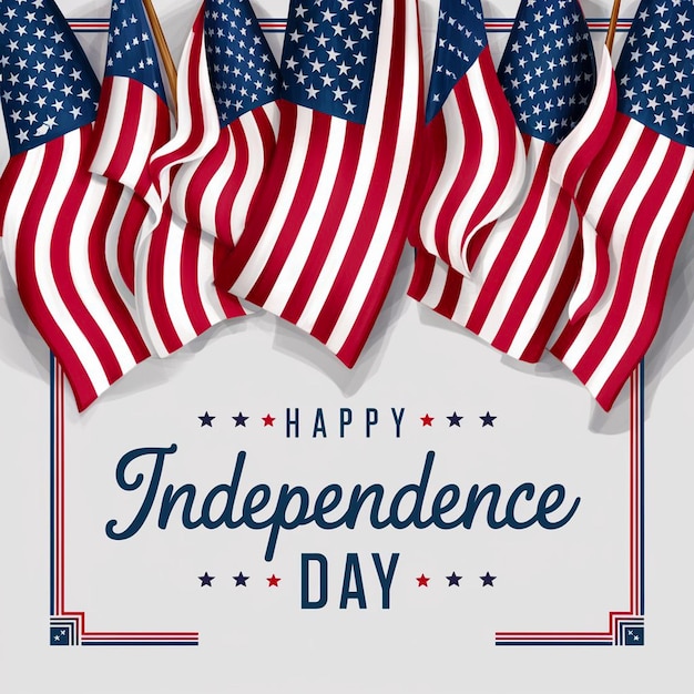 Joyeux jour de l'indépendance des États-Unis