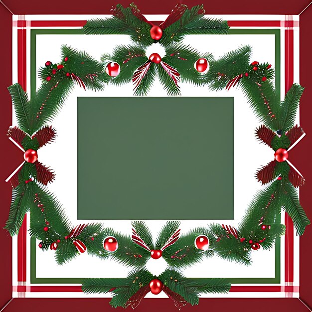 Photo joyeux noël et bonne année 3d modèle d'arrière-plan