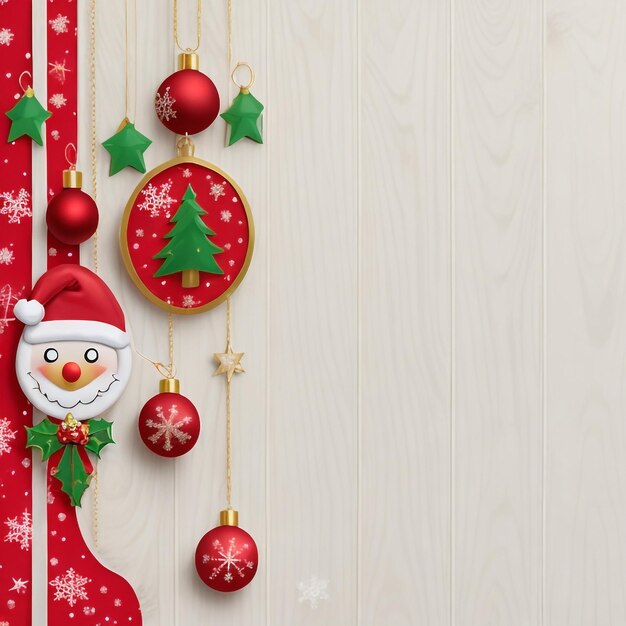 Joyeux Noël étoiles collections d'images de papiers peints mignons ai générés