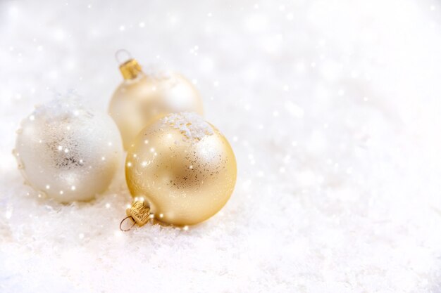 Joyeux Noël, fond de carte de voeux de vacances. Mise au point sélective. la nature.