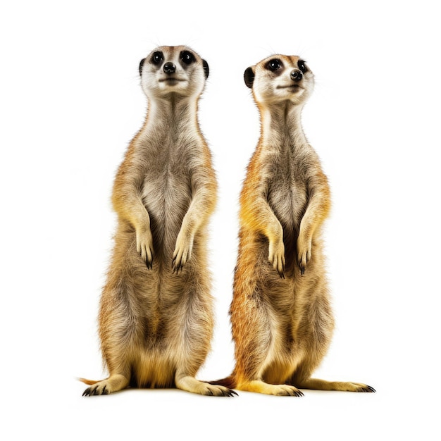 Photo joyeux suricates