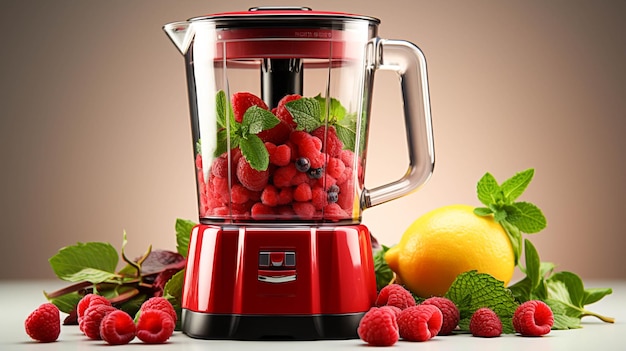 Juicer de dispositifs électroniques sur fond blanc