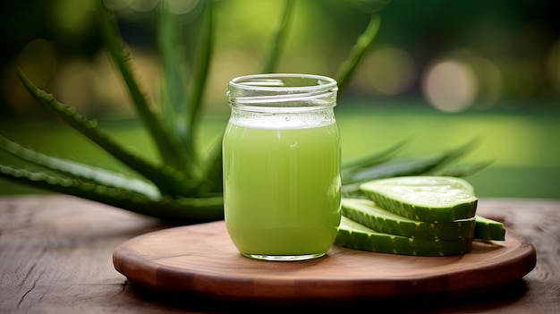 Le jus d'aloe vera