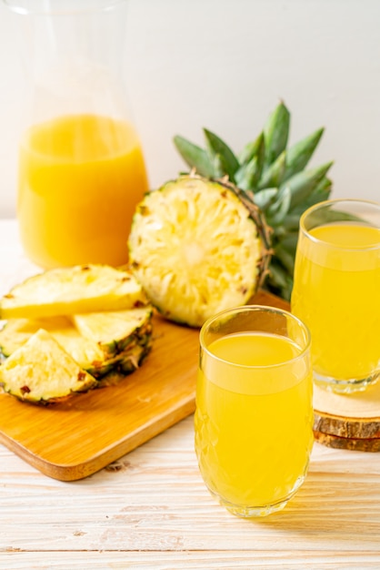 jus d'ananas frais