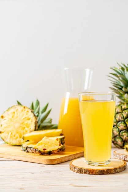 jus d'ananas frais