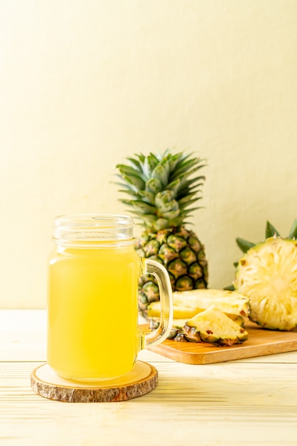 jus d'ananas frais