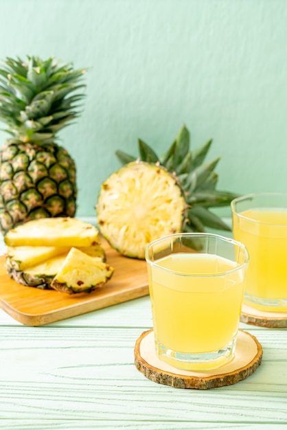 jus d'ananas frais