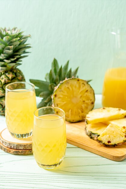 jus d'ananas frais