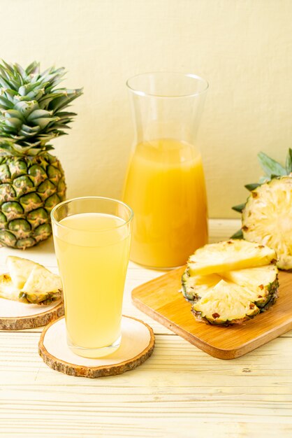 jus d'ananas frais