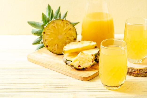 jus d'ananas frais