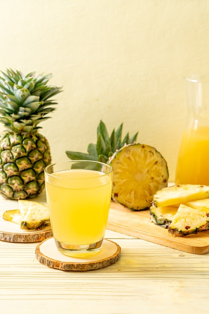 jus d'ananas frais