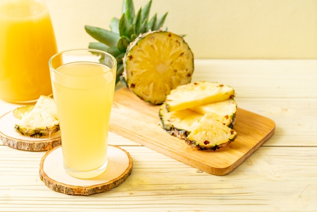 jus d'ananas frais