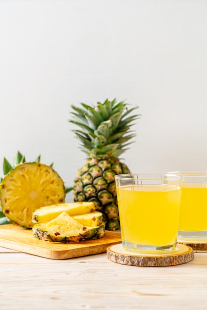 jus d'ananas frais