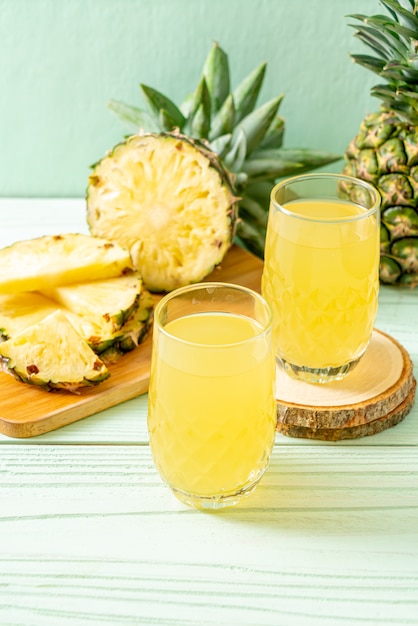 jus d'ananas frais