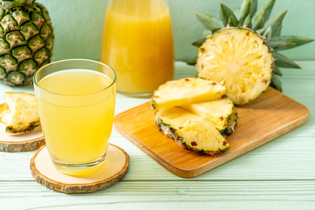 jus d'ananas frais