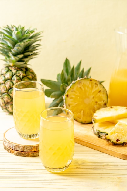 jus d'ananas frais