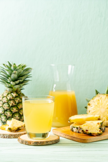 jus d'ananas frais