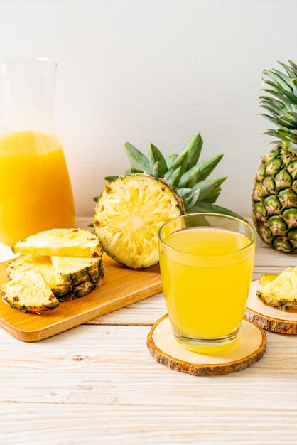 jus d'ananas frais