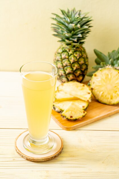 jus d'ananas frais