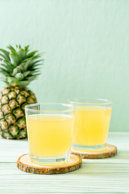 jus d'ananas frais