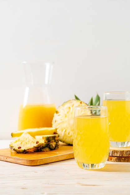 jus d'ananas frais