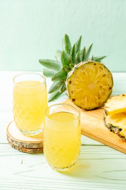 jus d'ananas frais