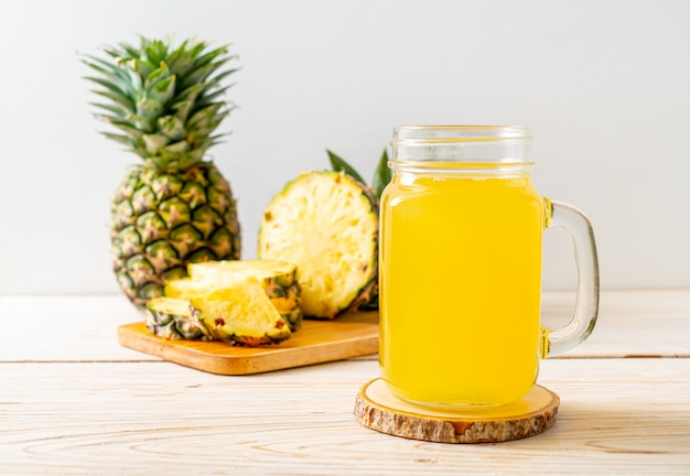 jus d'ananas frais