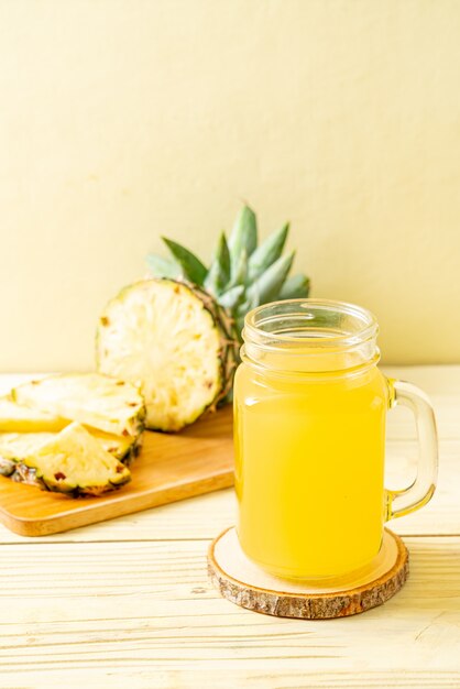 jus d'ananas frais