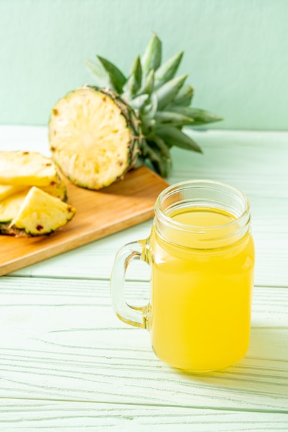 jus d'ananas frais