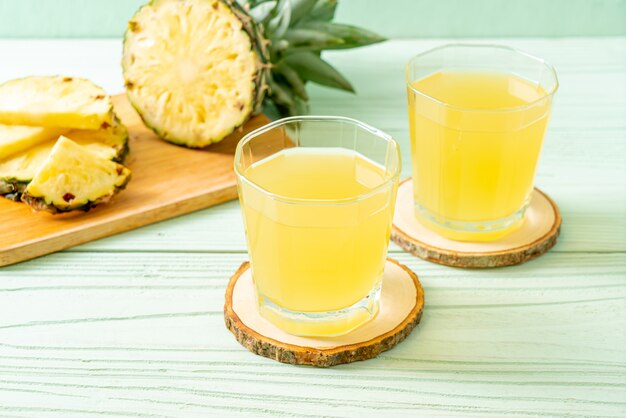 jus d'ananas frais