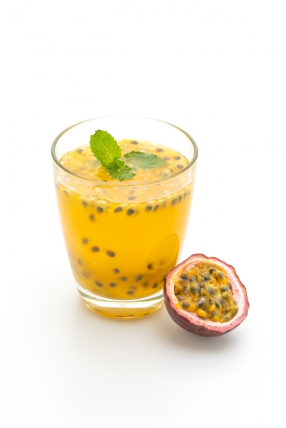 jus de fruits de la passion frais et glacé