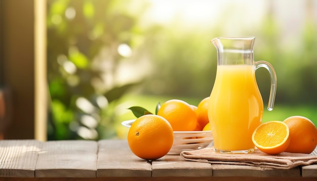 Jus d&#39;orange frais