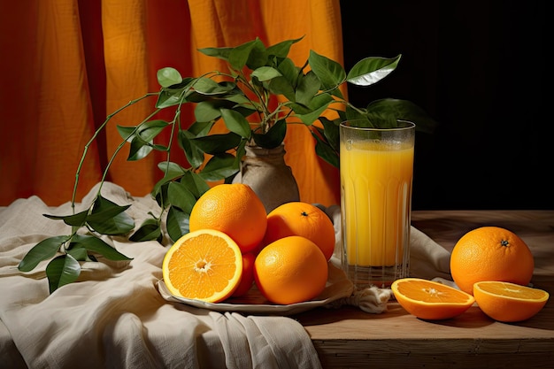 Jus d'orange frais