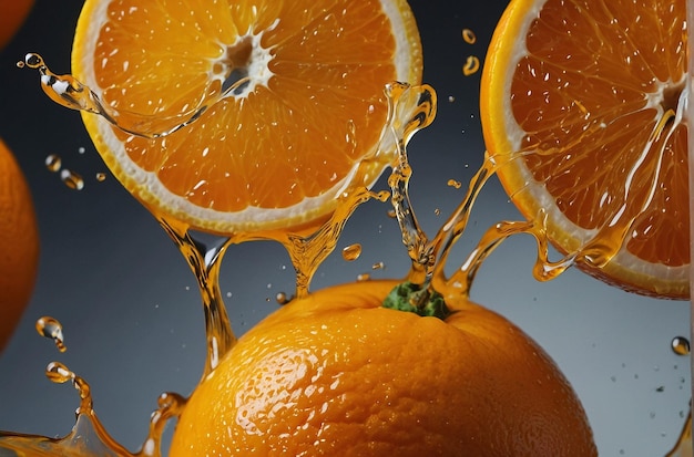 Un jus d'orange qui donne de l'énergie