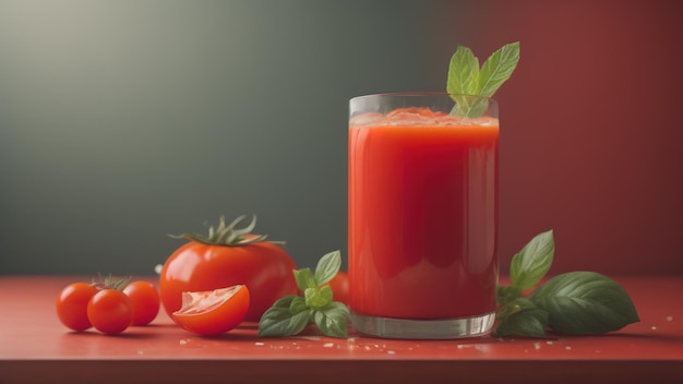 Photo jus de tomate