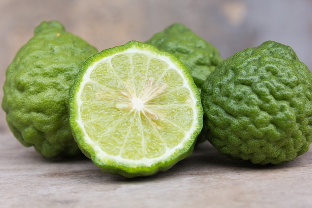 Kaffir Lime Fruits