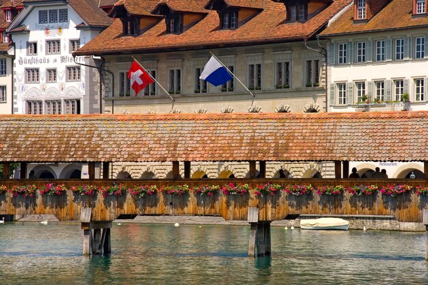 Kapellbruecke Lucerne Suisse Europe