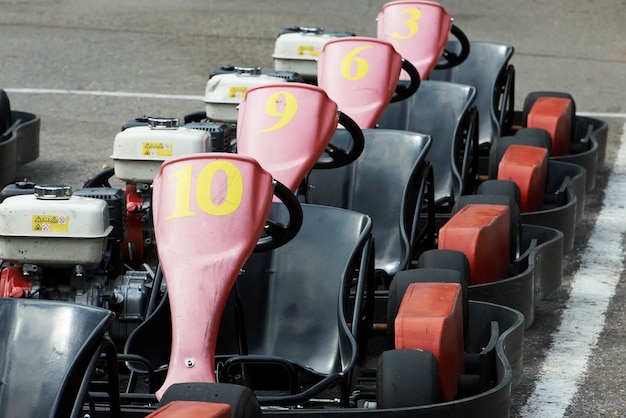 Photo karting en machine